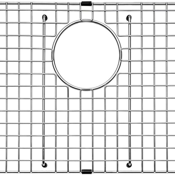 Serene Valley Sink Bottom Grid SVH2315R 23" X 14-1/2" Rear Drain Radius 3/8" NEW - Picture 3 of 7
